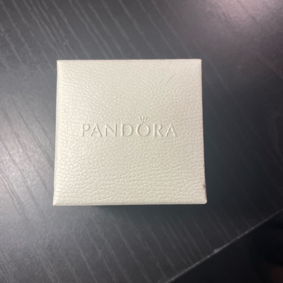 Pandora Gold and Silver Stud Earrings - Picture 4 of 4